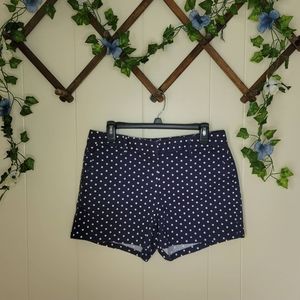 Blue Polka Dot Shorts